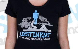 Abstinent dámské tričko