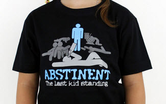 Abstinent dětské tričko