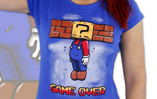 Game over dámské tričko